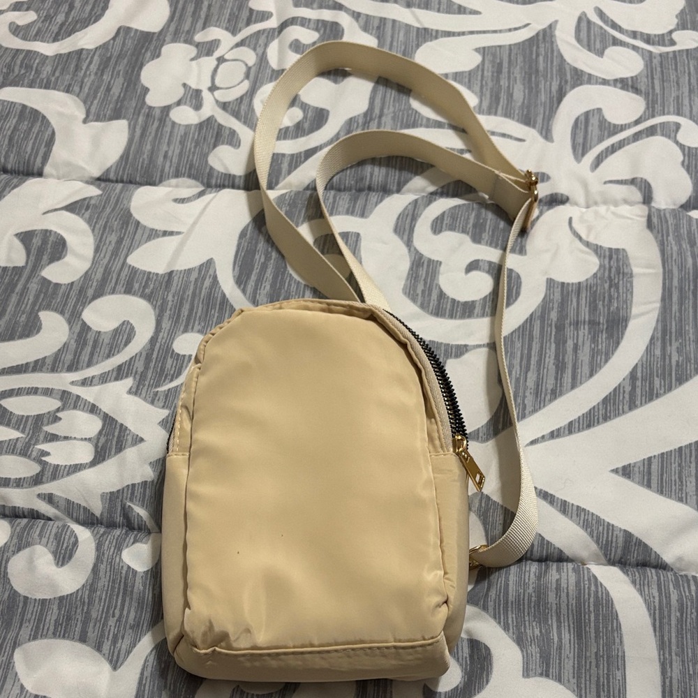 Cream Crossbody Bag
